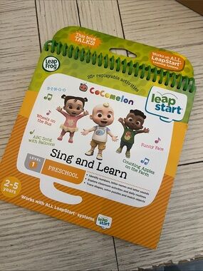 LeapStart Sing and Learn Preschool Activity Book
